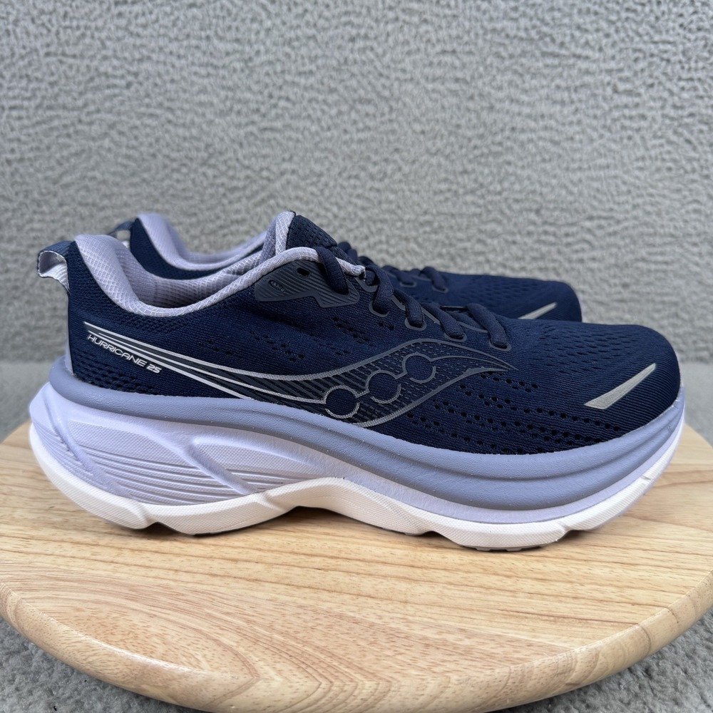 Saucony Hurricane 25 Womens Size 9 Blue Road Running Shoes Sneakers S11026-208